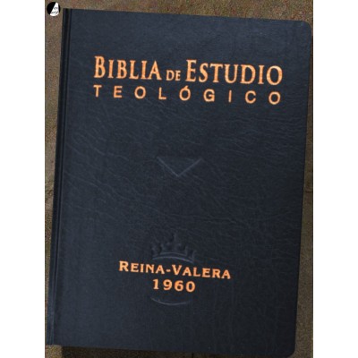 Biblia de estudio teológico RVR1960 Tapa dura con índices