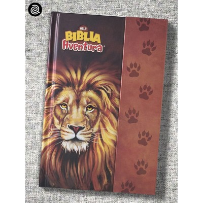 Biblia Aventura NBLA Tapa dura Diseño león con solapa magnética